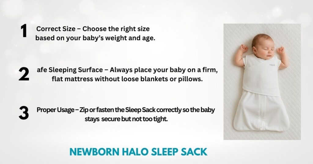 Newborn Halo Sleep Sack