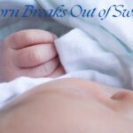 Newborn Breaks Out of Swaddle